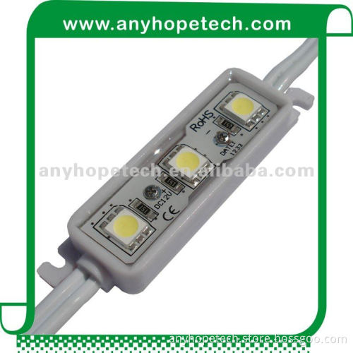 Lowest price Epistar chip led module light source 3led smd 5050